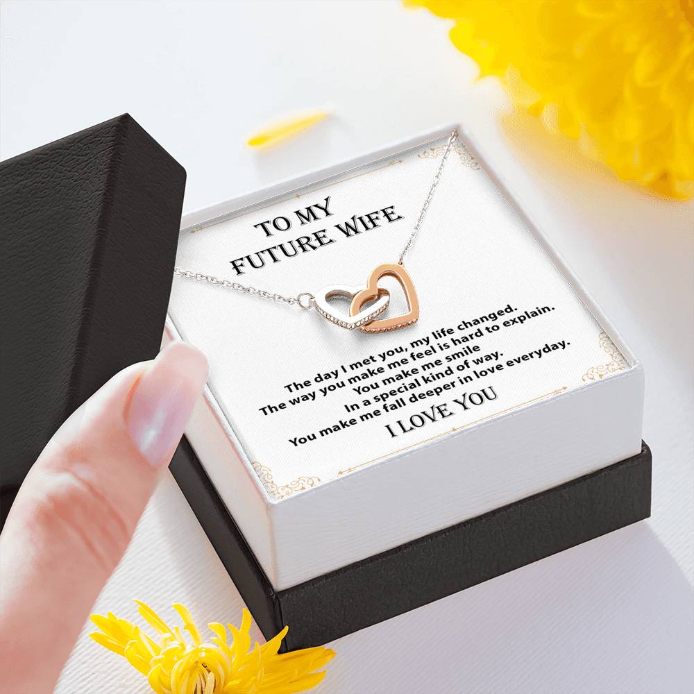 To My Future Wife Necklace, Engagement Gift for Future Wife, Birthday Gift