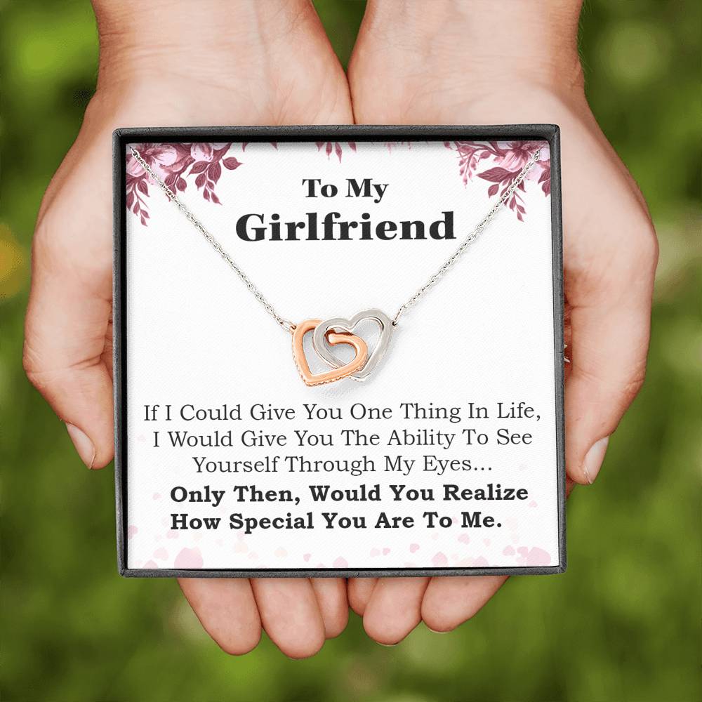 To My Girlfriend Necklace - Special, Necklace for Girlfriend, Birthday Gift for Girlfriend