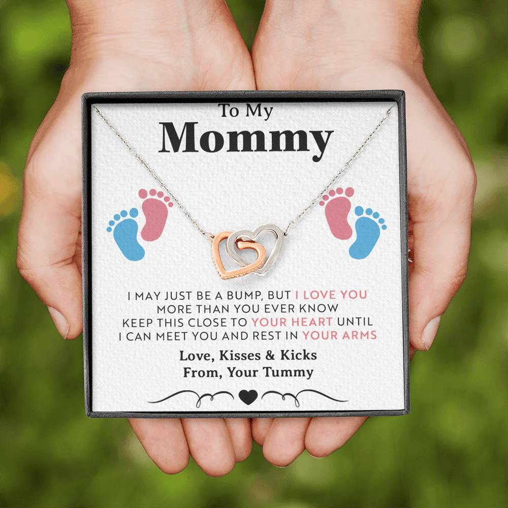 New Mom Gift Necklace, Trendy, Gift for New Mom in Hospital, Pregnancy Gift