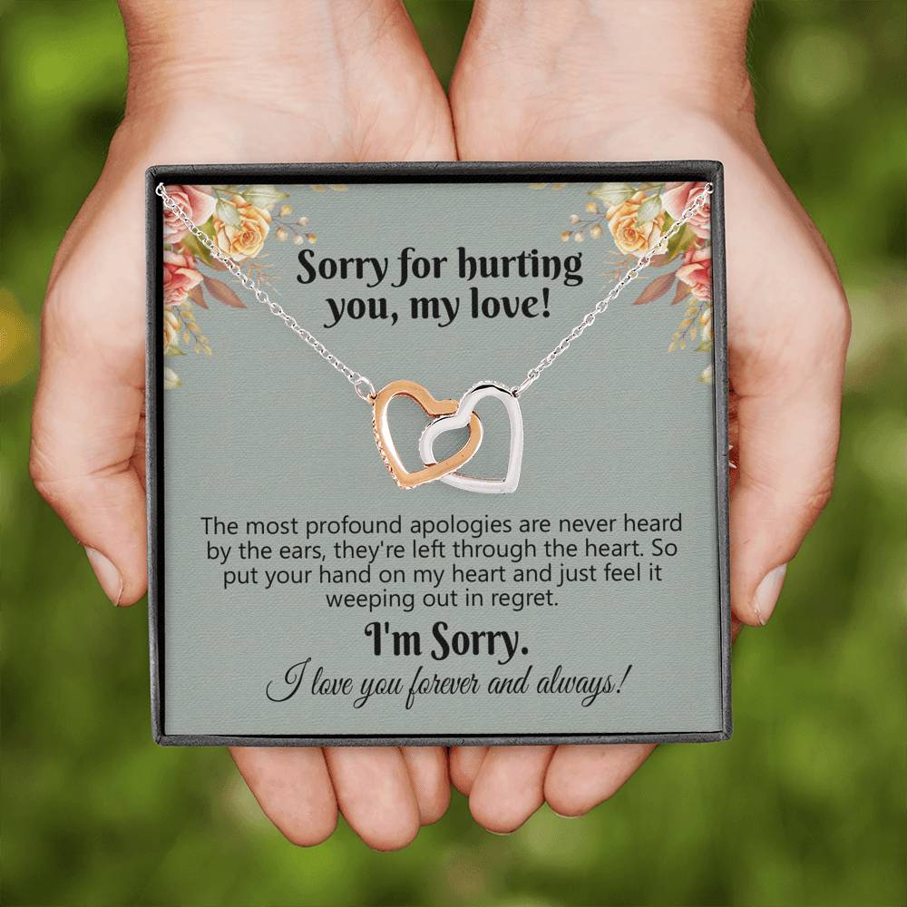 Apology Gift for Her Necklace, Forgiveness Gift, Sorry Gift for Wife Gift