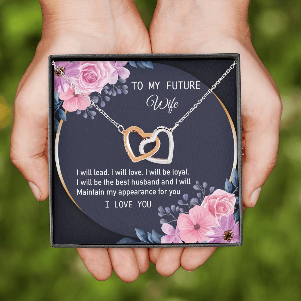 To My Future Wife Necklace, Engagement Gift For Her, Future Wife Birthday Gift