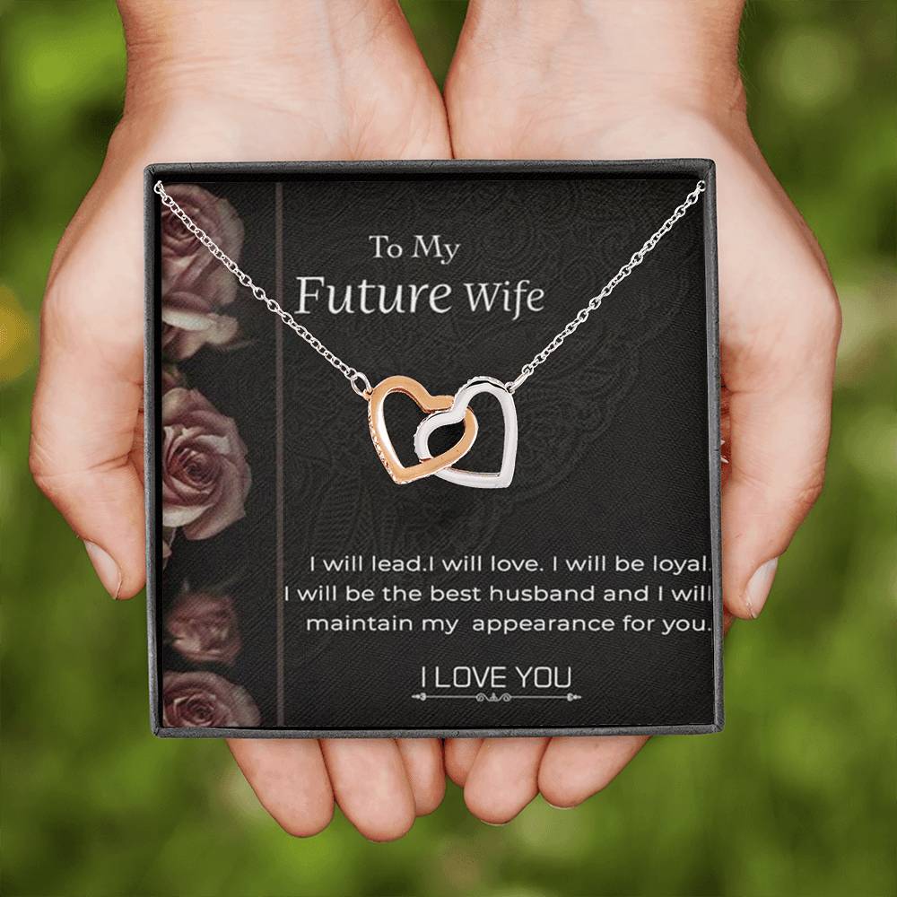 To My Future Wife Necklace, Engagement Gift for Future Wife, Birthday Gift