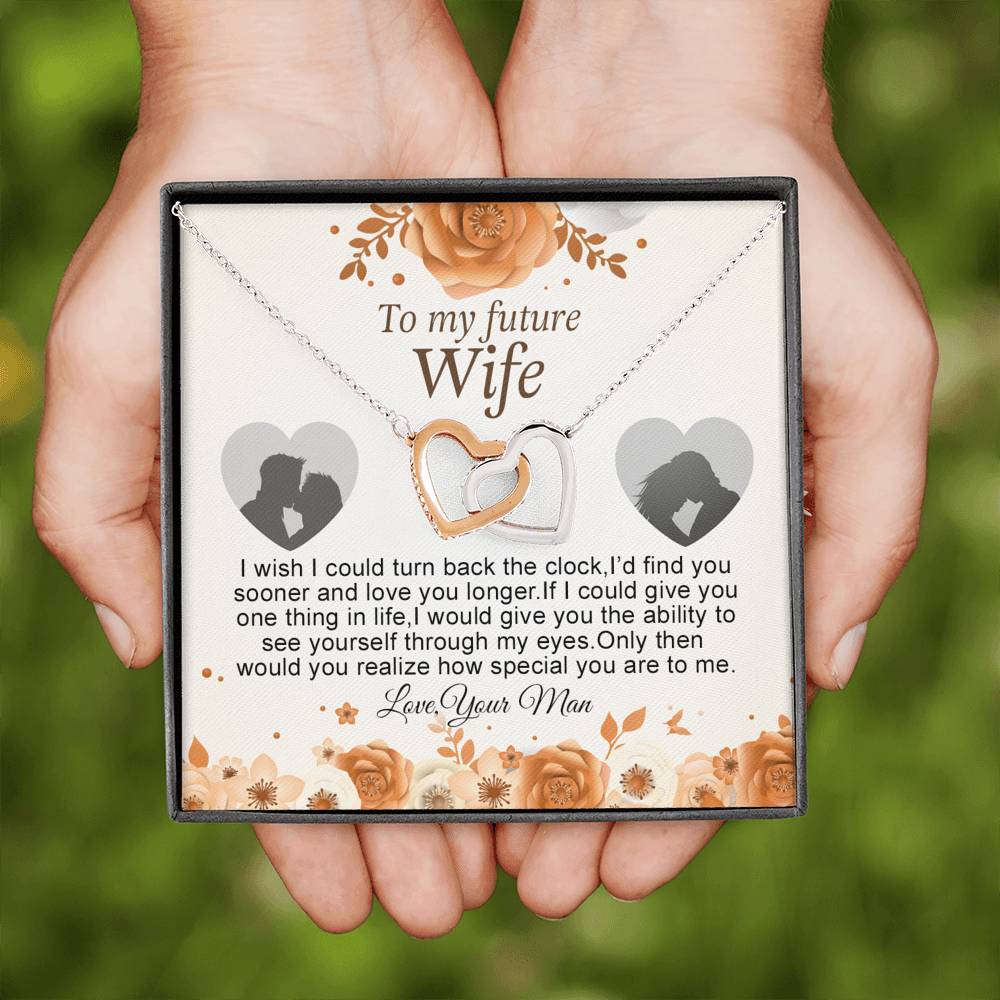To My Future Wife Necklace, Engagement Gift For Her, Future Wife Birthday Gift