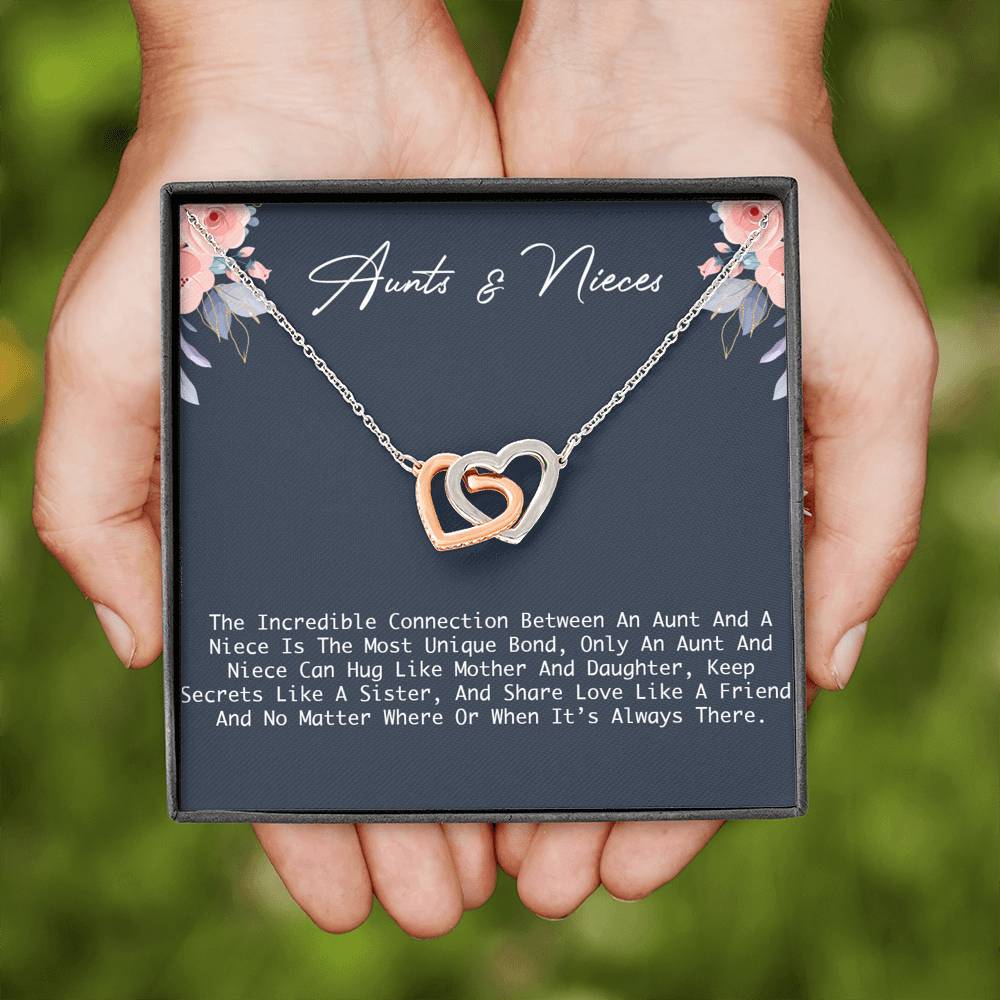 Aunt-Niece Necklace, Aunt-Niece Gifts, Aunt-Niece Birthday