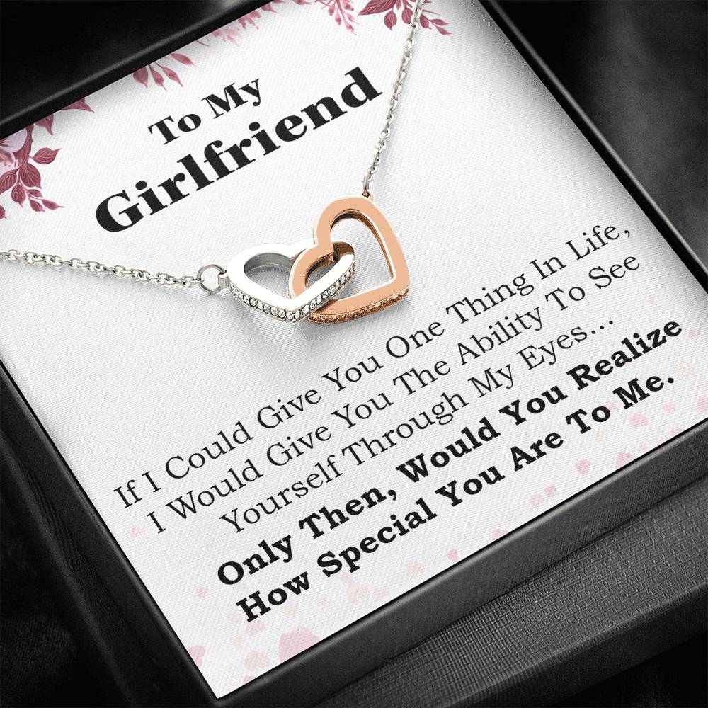 To My Girlfriend Necklace - Special, Necklace for Girlfriend, Birthday Gift for Girlfriend