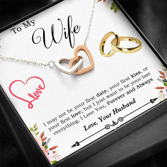 To My Wife Necklace, Engagement Gift for Future Wife, Birthday Gift