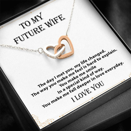 To My Future Wife Necklace, Engagement Gift for Future Wife, Birthday Gift