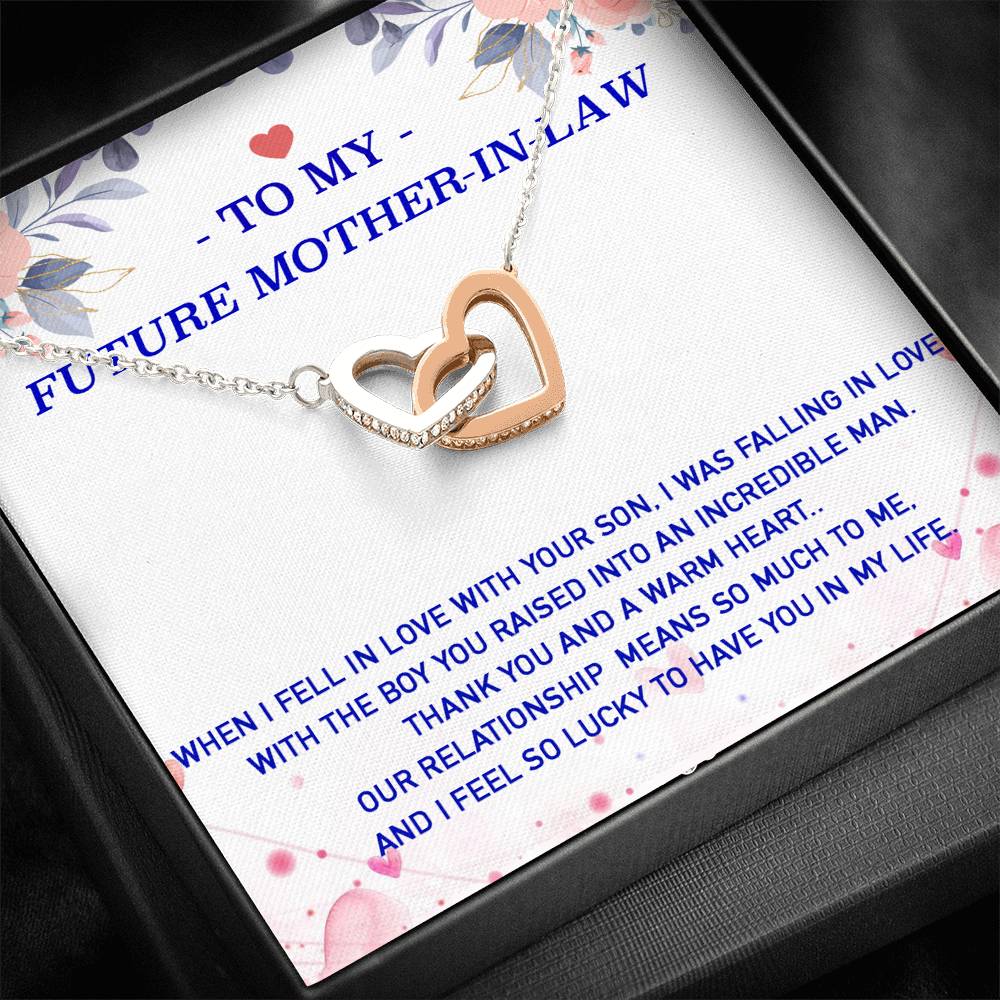 To My Future Mother-In-Law Necklace, Engagement Gift for Future Wife, Birthday Gift