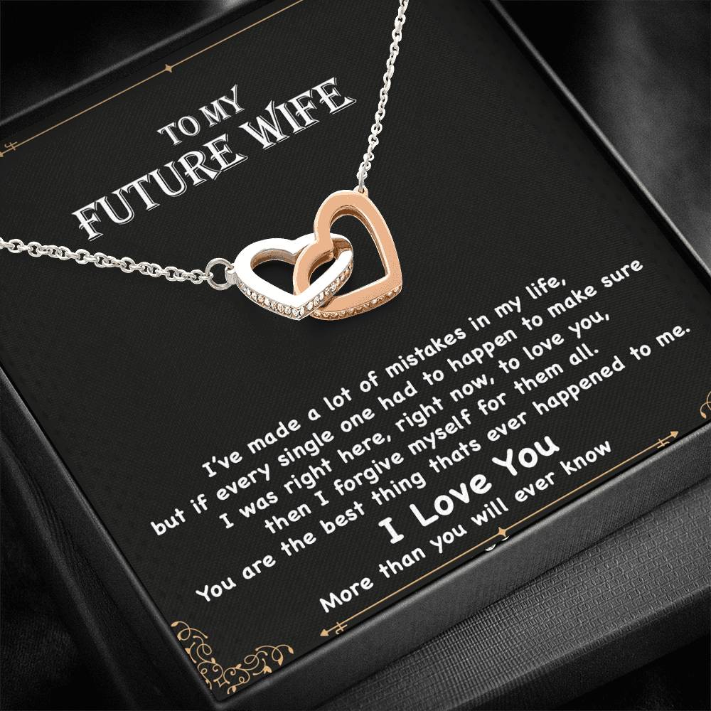 To My Future Wife Necklace, Engagement Gift for Future Wife, Birthday Gift