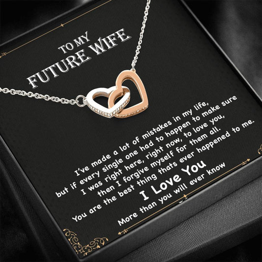 To My Future Wife Necklace, Engagement Gift for Future Wife, Birthday Gift