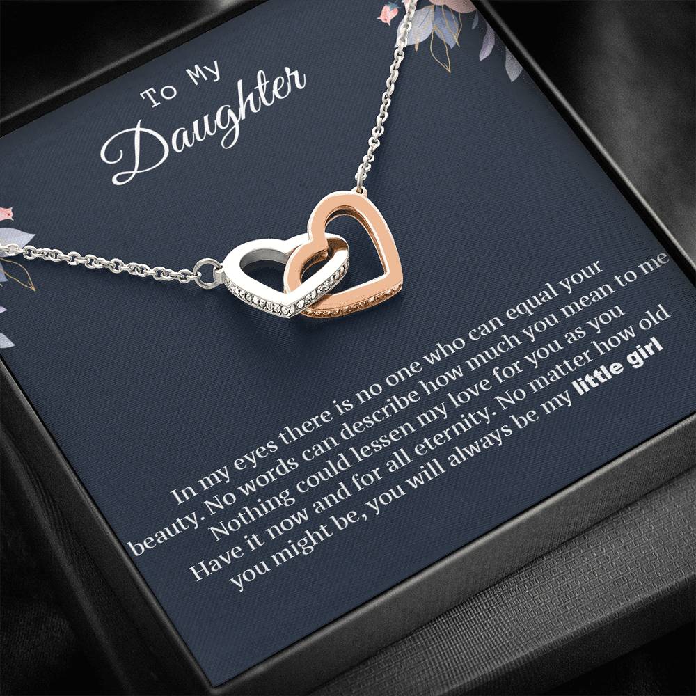 To My Daughter Necklace, Daughter Birthday Gift, Daughter Gifts From Father