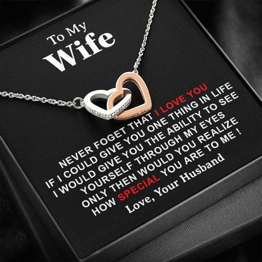 To My Future Wife Necklace, Engagement Gift For Her, Future Wife Birthday Gift