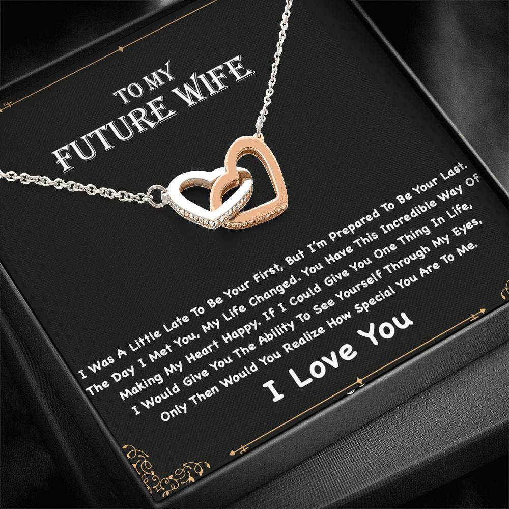 To My Future Wife Necklace, Engagement Gift for Future Wife, Birthday Gift