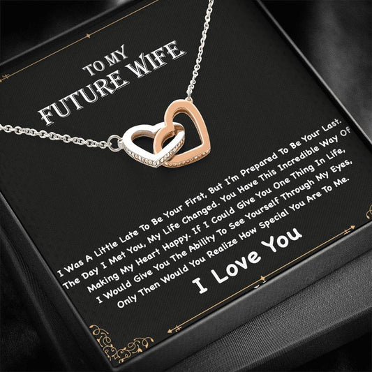 To My Future Wife Necklace, Engagement Gift for Future Wife, Birthday Gift