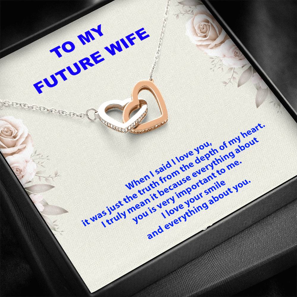 To My Future Wife Necklace, Engagement Gift for Future Wife, Birthday Gift