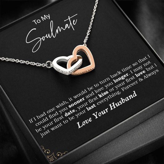 To My Future Wife Necklace, Necklaces for Wife from Husband Birthday Gift