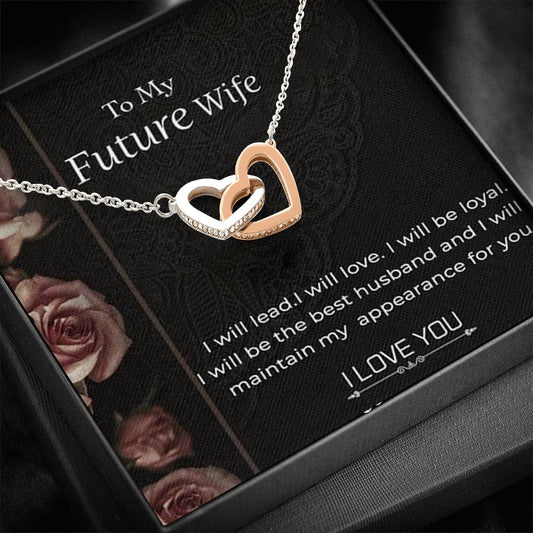 To My Future Wife Necklace, Engagement Gift for Future Wife, Birthday Gift
