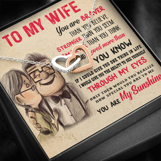 To My Wife Necklace, Engagement Gift for Future Wife, Birthday Gift