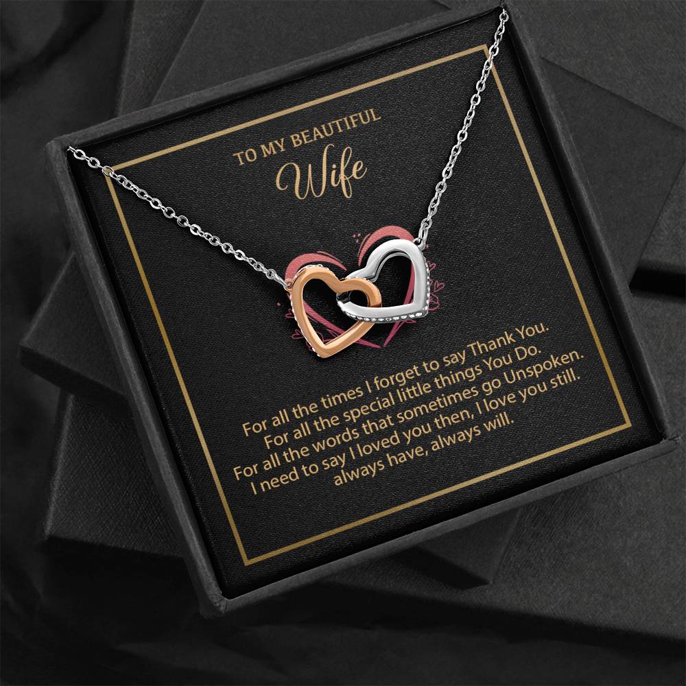 To My Wife Necklace