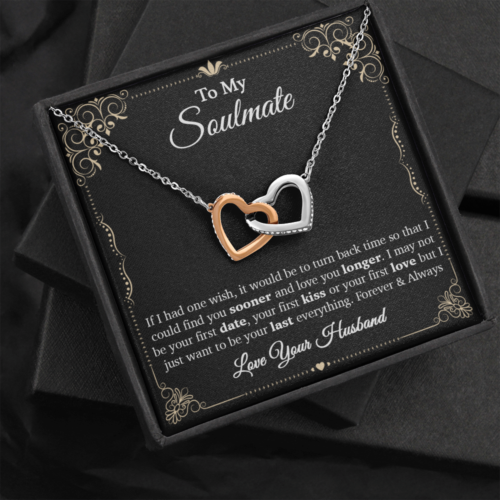 To My Future Wife Necklace, Necklaces for Wife from Husband Birthday Gift