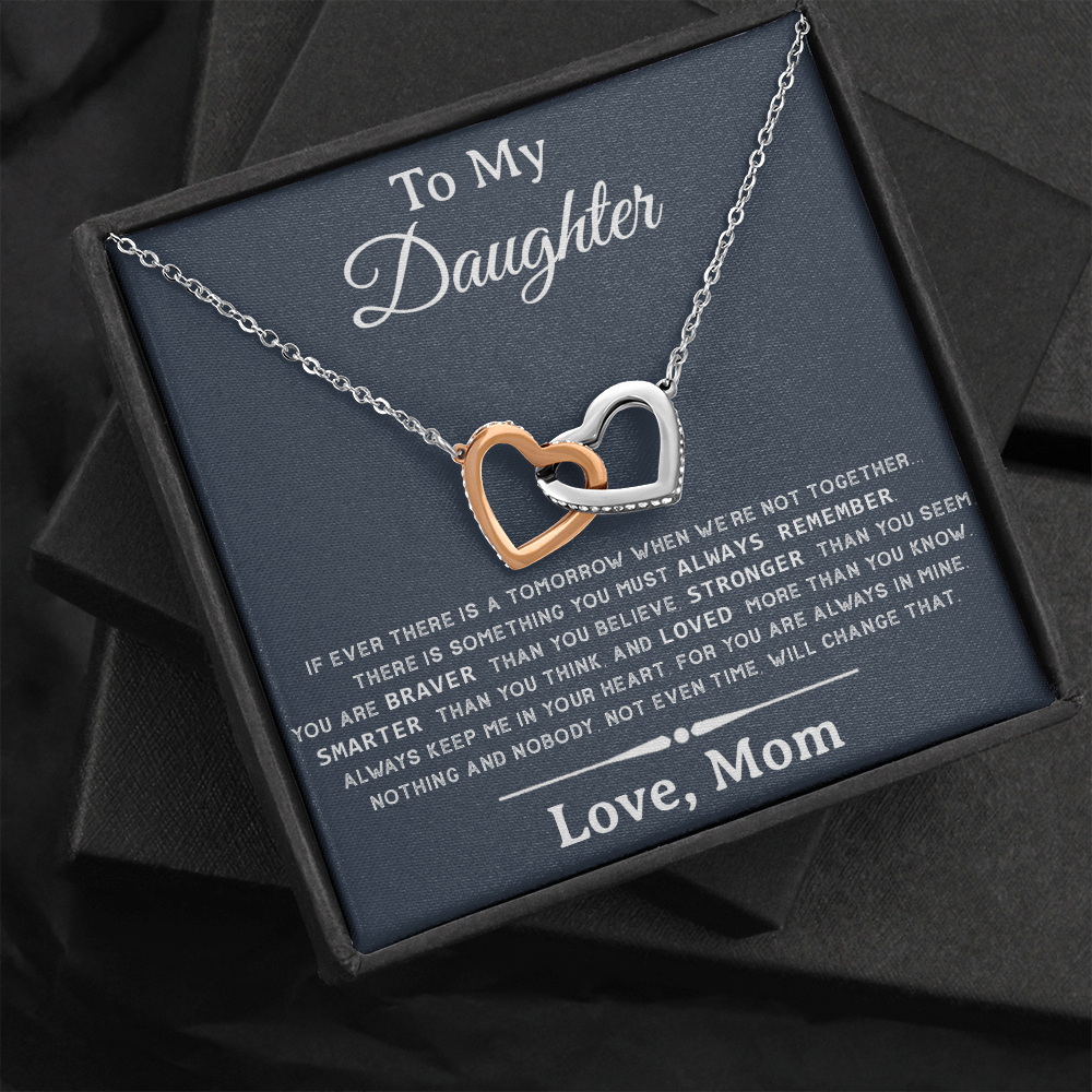 To My Daughter Necklace, Daughters Birthday, Gift For Daughter From Mom
