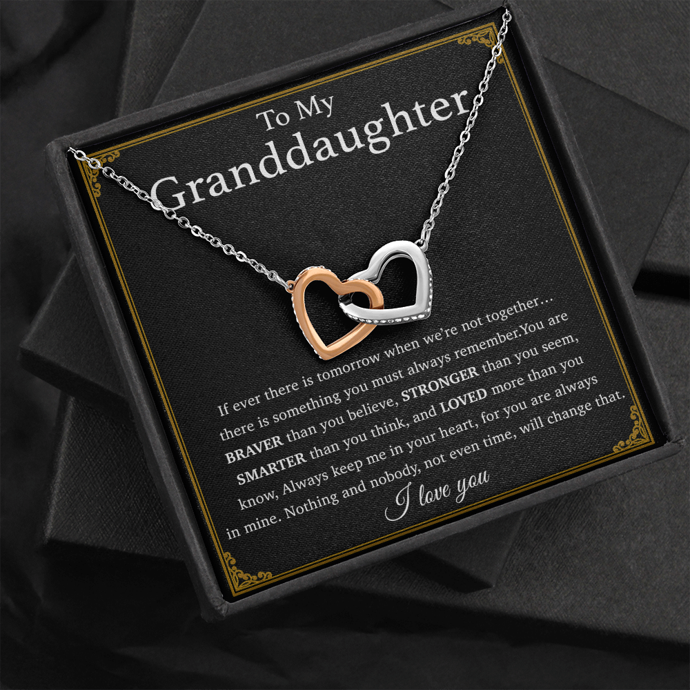 To My Granddaughter Necklace, Birthday Gift For Granddaughter, Birthday Gifts