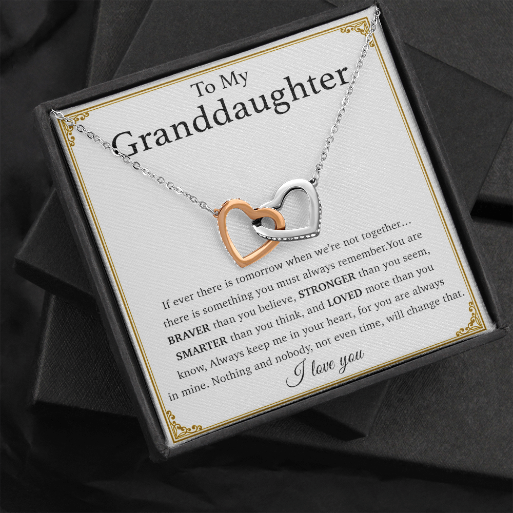 To My Granddaughter Necklace, Birthday Gift For Granddaughter, Birthday Gifts