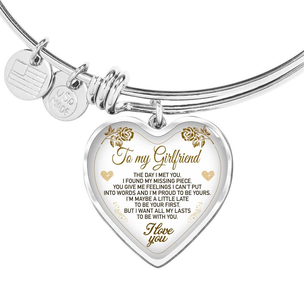 To My Girlfriend Necklace Best Gift For Girlfriend Birthday
