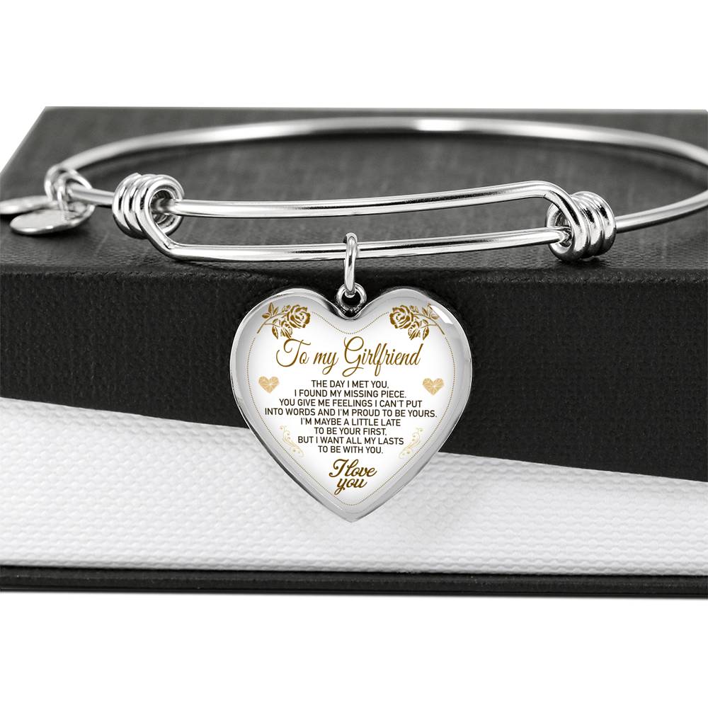 To My Girlfriend Necklace Best Gift For Girlfriend Birthday