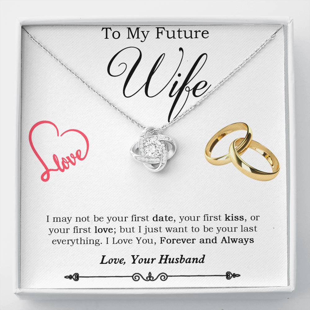 To My Future Wife Necklace, Engagement Gift For Her, Future Wife Birthday Gift