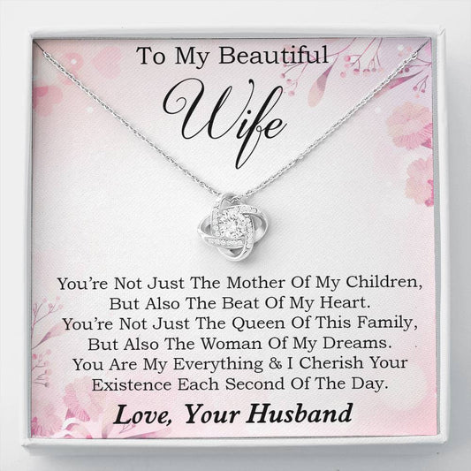 To My Wife Necklace, Engagement Gift for Future Wife, Birthday Gift