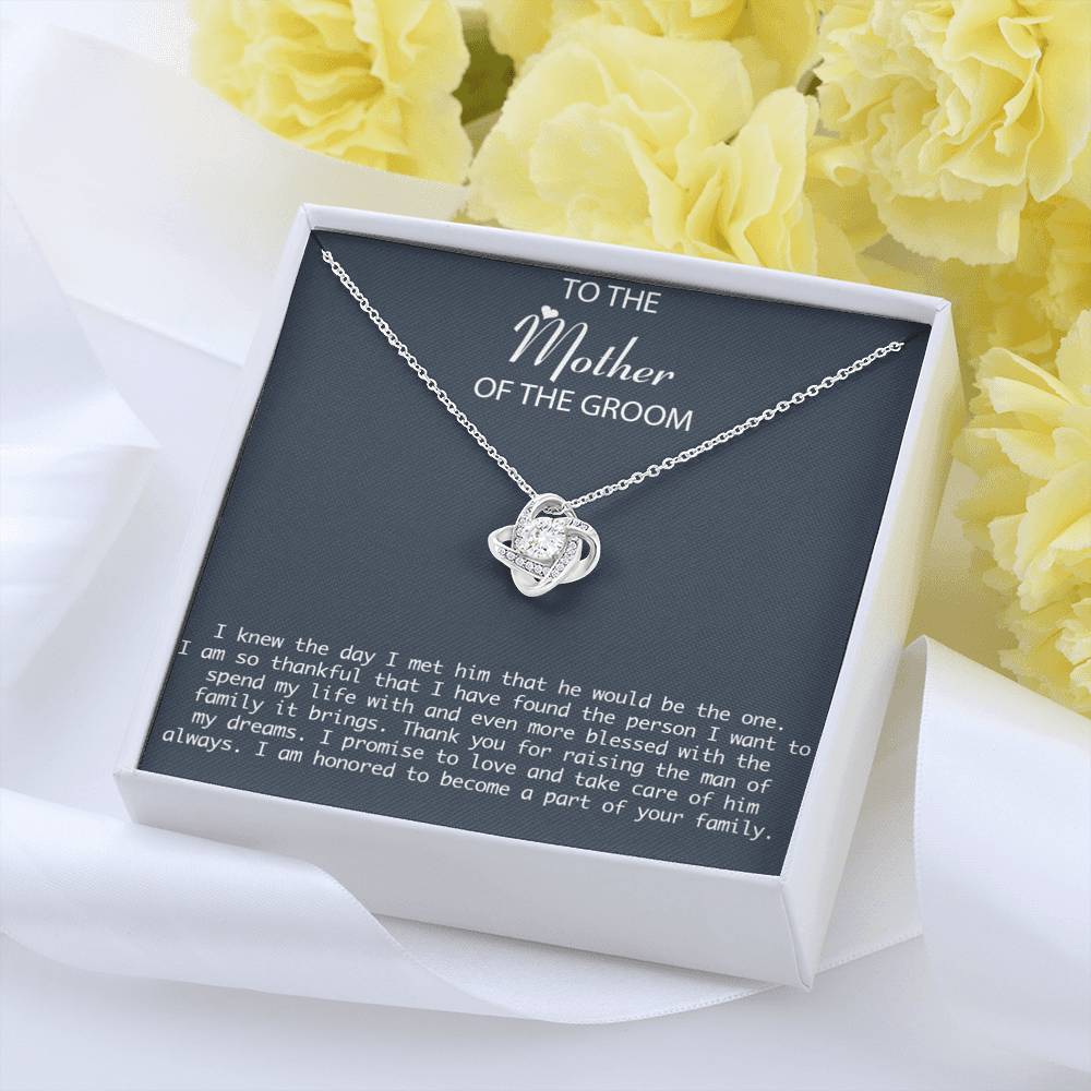 Mother-In-Law Necklace, Mother of the Groom Gift from Bride, Mother-In-Law Necklace, Mother of the Groom Gift