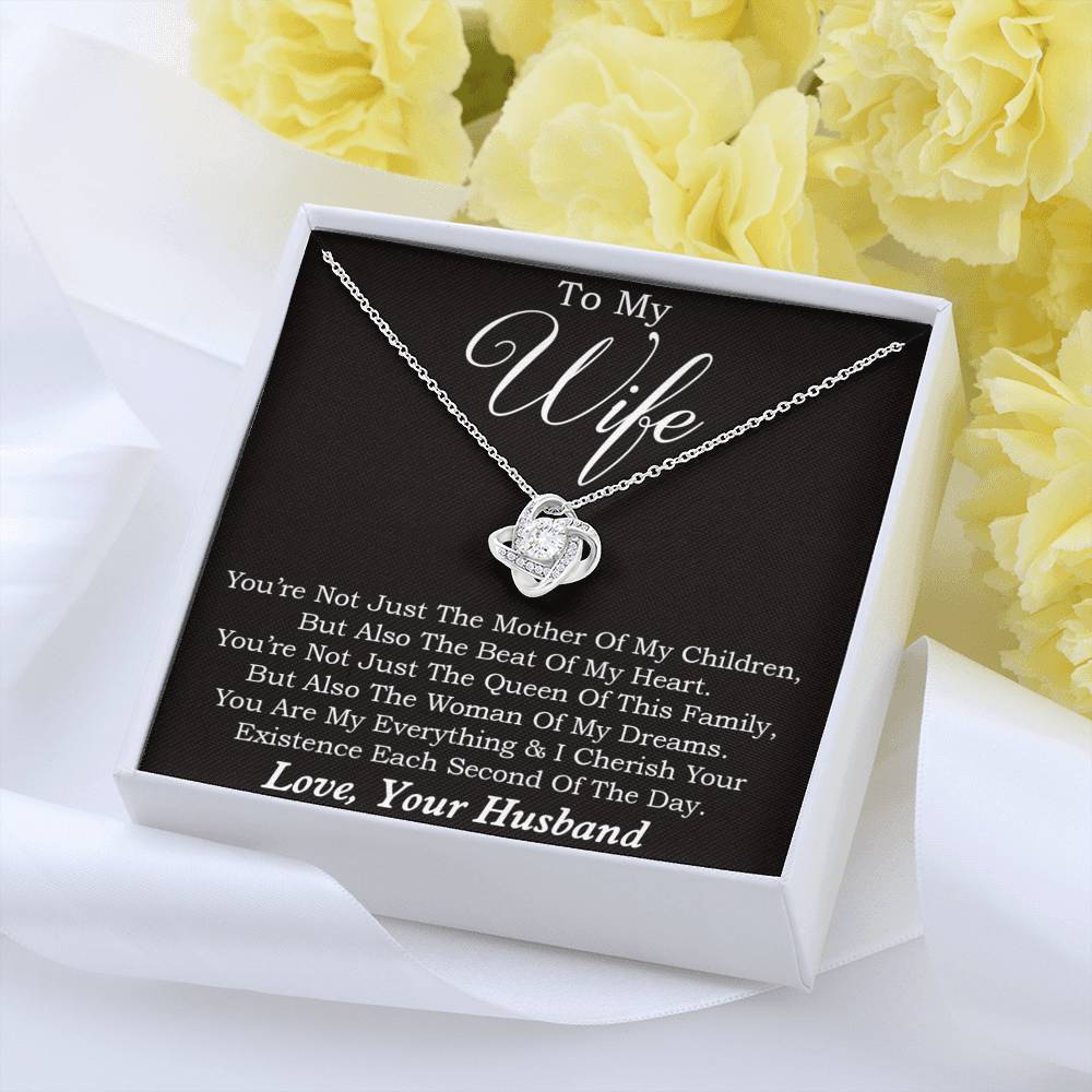 Wife Gift for Mothers Day Necklace, To Wife Mother Day Gift For Wife