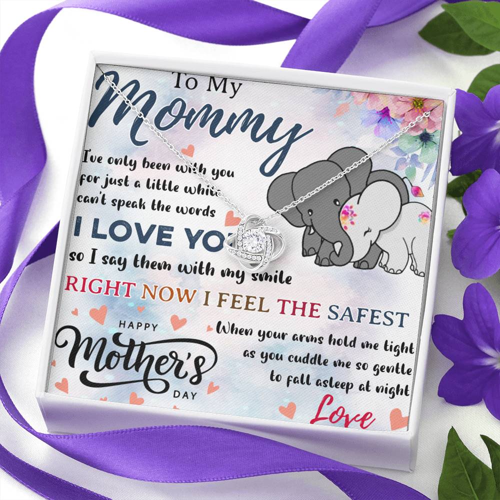 To My Mommy Gift Necklace, Trendy, Gift for New Mom, Happy Mother's Day Gift
