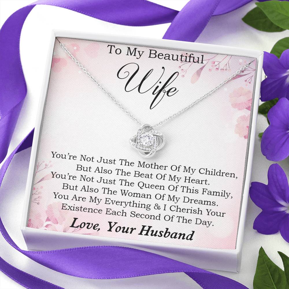 To My Wife Necklace, Engagement Gift for Future Wife, Birthday Gift