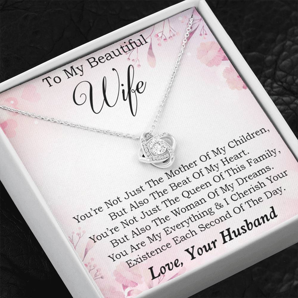 To My Wife Necklace, Engagement Gift for Future Wife, Birthday Gift