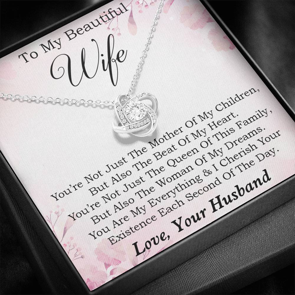 To My Wife Necklace, Engagement Gift for Future Wife, Birthday Gift