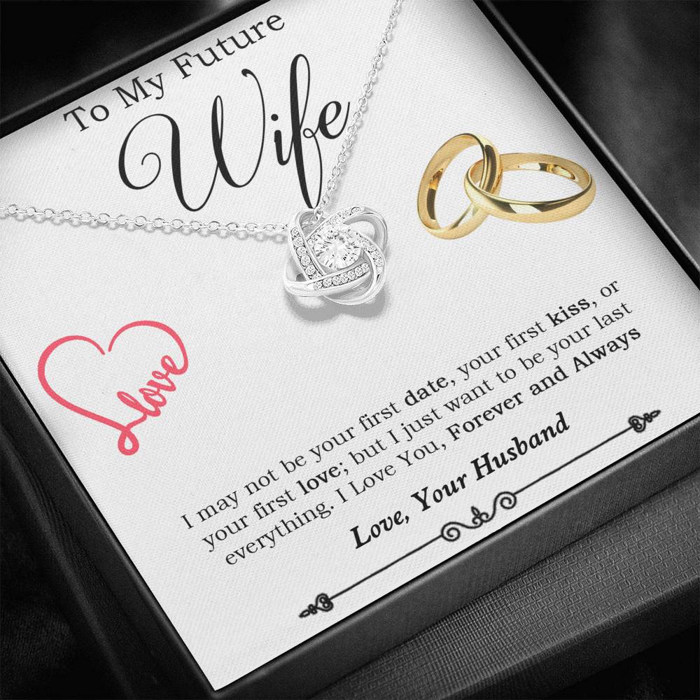 To My Future Wife Necklace, Engagement Gift For Her, Future Wife Birthday Gift