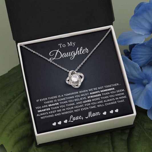 To My Daughter Necklace, Daughters Birthday, Gift For Daughter From Mom