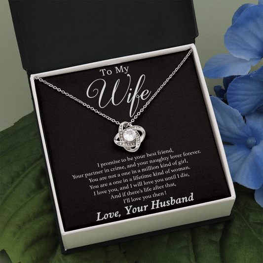 To My Wife Necklace, Gift For Wife, Anniversary Gift For Wife, Necklace For Wife