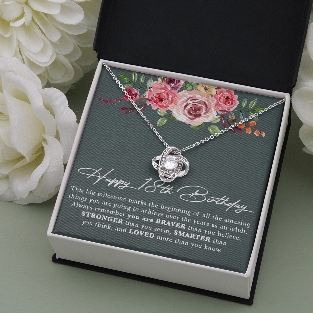 18th Birthday Gifts for Girls Necklace, 18 Year Old Birthday Gift, 18th Birthday