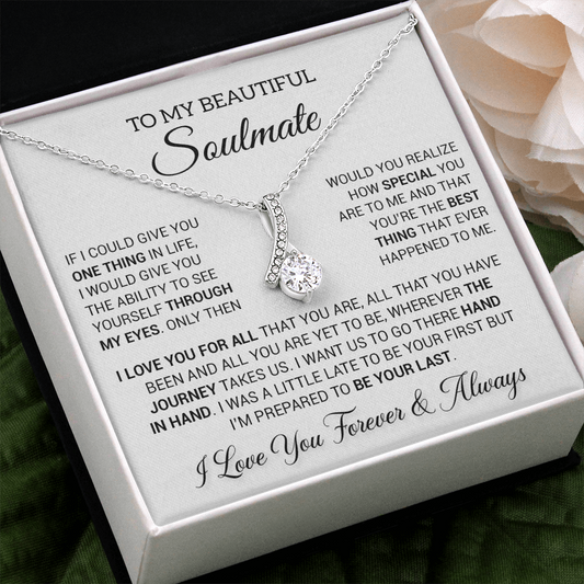 To My Beautiful Soulmate