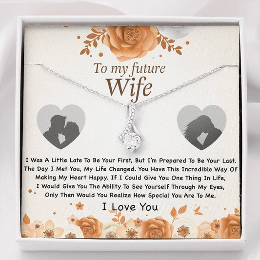 To My Future Wife Necklace, Engagement Gift for Future Wife, Birthday Gift_NEW