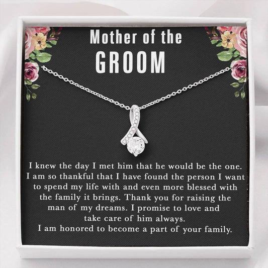 Mother of the Groom Necklace, Mother-In-Law Gift, Gift for Mother of the Groom