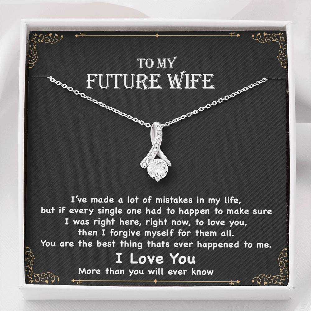 To My Future Wife Necklace, Engagement Gift for Future Wife, Birthday Gift