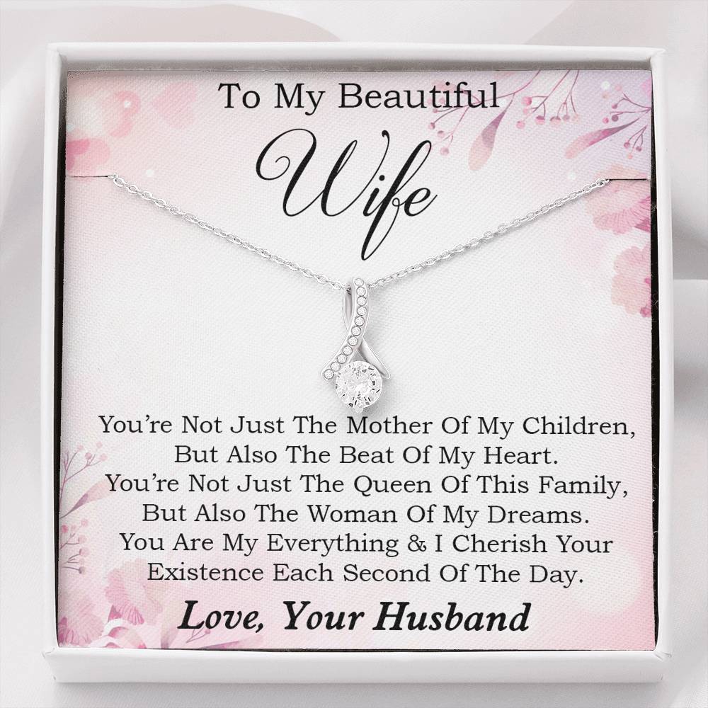 To My Wife Necklace, Engagement Gift for Future Wife, Birthday Gift
