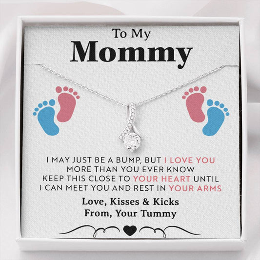 New Mom Gift Necklace, Trendy, Gift for New Mom in Hospital, Pregnancy Gift