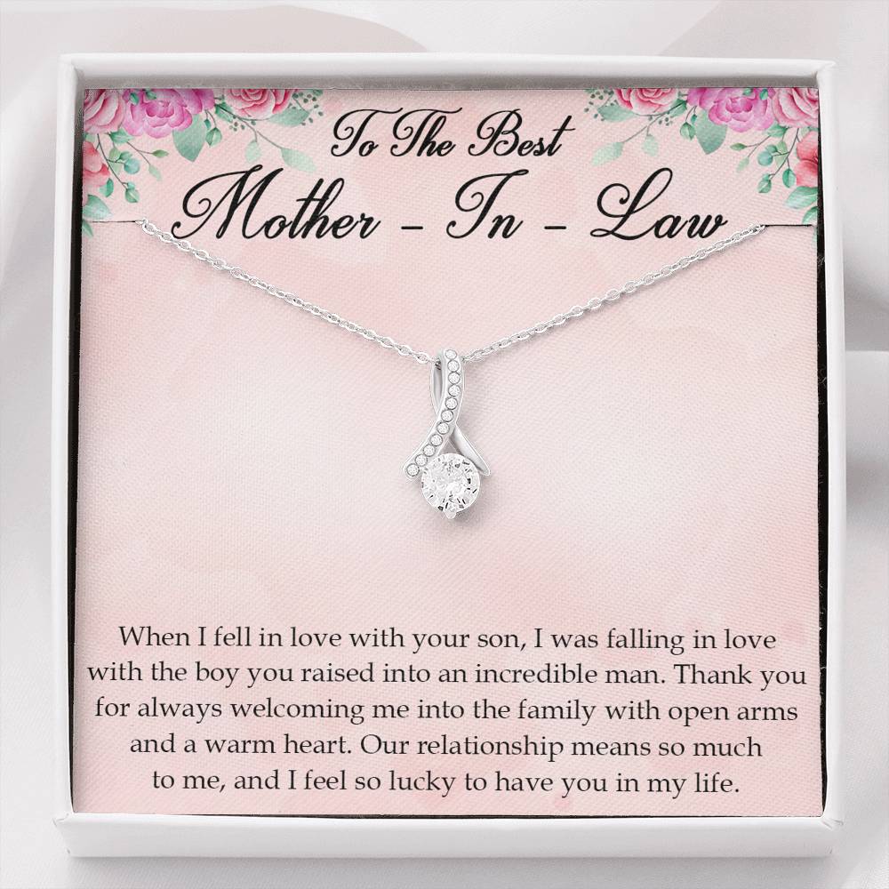 Future Mother in Law, Mother in Law Gift, Mother of the Groom Necklace