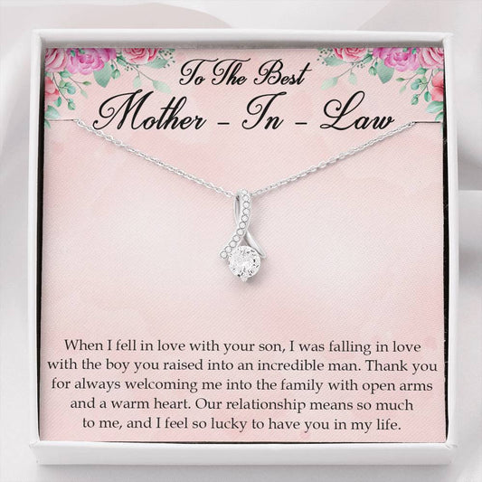Future Mother in Law, Mother in Law Gift, Mother of the Groom Necklace