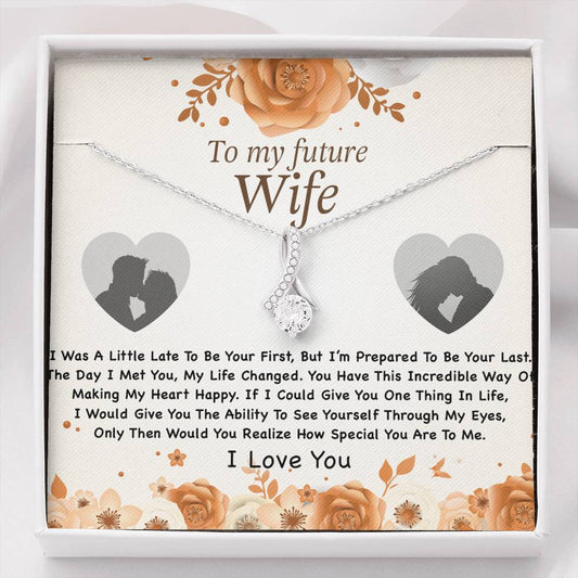 To My Future Wife Necklace, Engagement Gift for Future Wife, Birthday Gift
